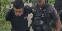 Wallace de Oliveira Gomes, preso em flagrante pelo crime  Foto: Reprodução/Primeiro Impacto/SBT