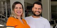 Andressa Urach e o ex  Foto: marido, Thiago Lopes -  Reprodução / Instagram / Márcia Piovesan