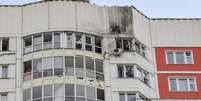Suposto ataque de drone danificou edifício residencial em Moscou  Foto: DW / Deutsche Welle