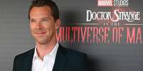 Benedict Cumberbatch na estreia de Doutor Estranho no Multiverso da Loucura, em Nova York.  Foto: Adoro Cinema