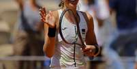 Bia Haddad Maia comemora classificação para semifinal de Roland Garros   Foto: Clodagh Kilcoyne / Reuters