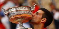 Djokovic venceu Roland Garros pela 3&ordf; vez  Foto: Kai Pfaffenbach / Reuters