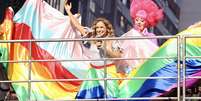 Daniela Mercury na 27º Parada LGBTQIA+ Foto: Foto: Edson Lopes Junior/Double