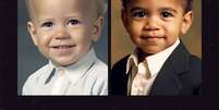 Joe Biden e Barack Obama em versão "bebês", criados por IA  Foto: Reprodução/Instagram/planet.ai_