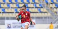 Paulina Gramaglia vive grande fase com a camisa do Toro Loko.  Foto: Divulgação/Red Bull Bragantino / Esporte News Mundo