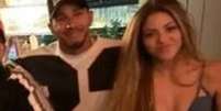 Hamilton e Shakira.  Foto: Reprodu&ccedil;&atilde;o/Instagram / Estad&atilde;o