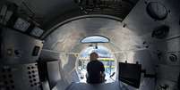 Assim é o interior do submarino perdido  Foto: Getty Images / BBC News Brasil