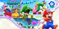 Revelado no Nintendo Direct de junho, Super Mario Bros. Wonder chega em outubro  Foto: Reprodução / Nintendo