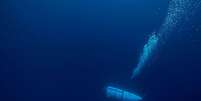 A principal hipótese é que o submersível tenha sofrido uma "implosão catastrófica" enquanto realizava expedição até os destroços do Titanic  Foto: ABACA via Reuters Connect