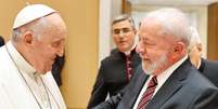 Lula encontrou-se com papa Francisco e falaram sobre fim da guerra na Ucrânia  Foto: Ricardo Stuckert/PR / BBC News Brasil