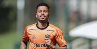 Allan durante atividade na Cidade do Galo   Foto: Pedro Souza / Atl&eacute;tico / Esporte News Mundo