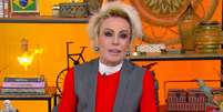 Ana Maria Braga no 'Mais Voc&ecirc;' (Reprodu&ccedil;&atilde;o/TV Globo)  Foto: Mais Novela