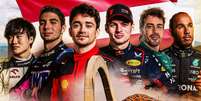 Tsunoda, Russell, Leclerc, Verstappen, Alonso e Hamilton no Red Bull Ring  Foto: F1 / Guia do Carro