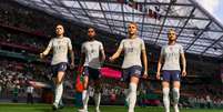 Copa do Mundo Feminina estará disponível no FIFA 23 no final de junho.  Foto: FIFA 23/EA
