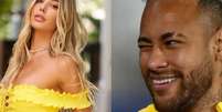 Celeste Bright e Neymar Jr  Foto: Reprodução/ Instagram / Márcia Piovesan