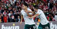 Guilherme comemorando gol pelo Goiás - (Fernando Lima- Goiás)  Foto: Esporte News Mundo