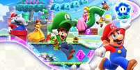 Revelado no Nintendo Direct de junho, Super Mario Bros. Wonder chega em outubro  Foto: Divulgação/Nintendo