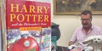 Edição rara de Harry Potter pode ser leiloada por mais de R$ 30 no Reino Unido  Foto: Reprodução de vídeo/Twitter/@Auctionwint / Estadão