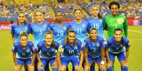 Seleção Feminina em 2015  Foto: FIFA/ Getty Images