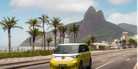 Volkswagen ID. Buzz, a Kombi elétrica, no Rio de Janeiro  Foto: VW / Guia do Carro