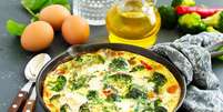 Frittata de vegetais  Foto: Lesya Dolyuk | Shutterstock / Portal EdiCase