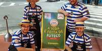 Equipe do Venezas Bar, no Ipiranga, vencedor paulistano e nacional do Comida Di Buteco 2023  Foto: Reprodução/Instagram/@venezas