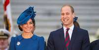 Kate Middleton e príncipe William.  Foto: Reprodução/Facebook Família Real Britânica / Estadão