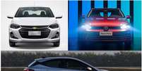 Chevrolet Onix, Volkswagen Polo e Hyundai HB20: os hatches do momento  Foto: Montagem / Guia do Carro