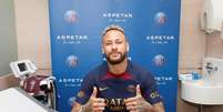 Neymar est&aacute; em transi&ccedil;&atilde;o ap&oacute;s contus&atilde;o s&eacute;ria no tornozelo &ndash;  Foto: C.Gavelle/PSG / Jogada10