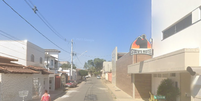 O motel para onde o pastor levou a jovem fica na Rua Apolinário, no bairro de Santa Rita  Foto: Reprodução/Google Street View