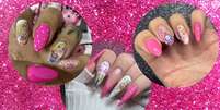Essas unhas decoradas da Barbie com item inusitado de inf&acirc;ncia ser&atilde;o seu desejo para ir ao cinema ver o filme!.  Foto: Reprodu&ccedil;&atilde;o, TikTok @ / Purepeople