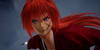Kenshin é um dos personagens jogáveis em Jump Force para PC, PS4, Switch e Xbox One.  Foto: Reprodução/Jump Force