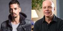 Ator de &lsquo;Verdades Secretas&rsquo; exp&otilde;e mensagem de Gilberto Braga e o acusa de abuso sexual  Foto: Instagram/@felipedecarolis/Marcio Nunes/Divulga&ccedil;&atilde;o/TV Globo / Estad&atilde;o