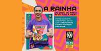 No álbum da Copa, Marta é uma das craques da Seleção   Foto: Divulgação/Panini / Jogada10