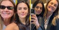 Adriana Esteves e Flavia Mekler (Reprodu&ccedil;&atilde;o/Instagram)  Foto: M&aacute;rcia Piovesan