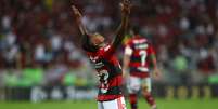 Bruno Henrique comemorando gol pelo Flamengo na Libertadores –  Foto: Gilvan de Souza/Flamengo / Jogada10