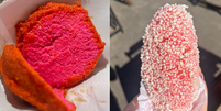 Drica criou o acarajé rosa e o bolinho de estudante rosa  Foto: Reprodução/Instagram