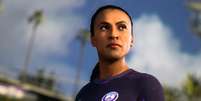 Marta, seis vezes melhor jogadora de futebol do mundo, é uma das estrelas de FC 24  Foto: Reprodução / EA Sports