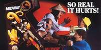 "Tão real que dói", dizia a publicidade de Mortal Kombat, focada no uso de atores digitalizados, um dos motivos para o sucesso absoluto do game  Foto: Midway / Divulgação