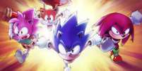 Com gráficos coloridos e estilo 2D, Sonic Superstars chega em 2023 para PC e consoles.  Foto: Divulgação/Sega