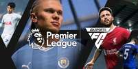 EA Sports FC 24 será lançado em 29 de setembro com versões para PC, PS4, PS5, Switch, Xbox One e Xbox Series X/S.  Foto: Divulgação/Premier League