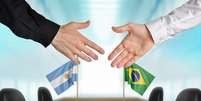 Argentina e Brasil, diplomatas.  Foto: Foto:Istock