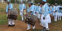 Manifestação cultural no quilombo Arturos  Foto: Acervo Quilombo Arturos / BBC News Brasil