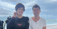 Di Ferrero e a esposa, a modelo Isabeli Fontana  Foto: instagram/@isabelifontana