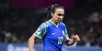 Marta lamentou a eliminação precoce do Brasil  Foto: Richard Callis/Eurasia Sport Images / Getty Images
