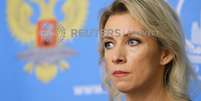 Porta-voz do Ministério das Relações Exteriores da Rússia, Zakharova, em entrevista coletiva em Moscou
06/10/2015
REUTERS/Maxim Shemetov  Foto: Reuters