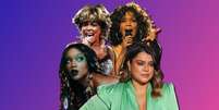 Iza, Tina Turner, Whitney Houston e Preta Gil: atrás da imagem poderosa, mulheres fragilizadas por relacionamentos lesivos  Foto: Fotomontagem: Blog Sala de TV