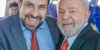 Guilherme Boulos e Lula  Foto: Reprodução/Redes Sociais