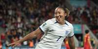 A atleta é a artilheira da Inglaterra nesta Copa do Mundo  Foto: Getty Images