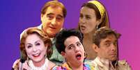 Que saudade! Mais da metade do elenco fixo do 'Sai do Baixo' n&atilde;o est&aacute; mais entre n&oacute;s  Foto: Reprodu&ccedil;&otilde;es